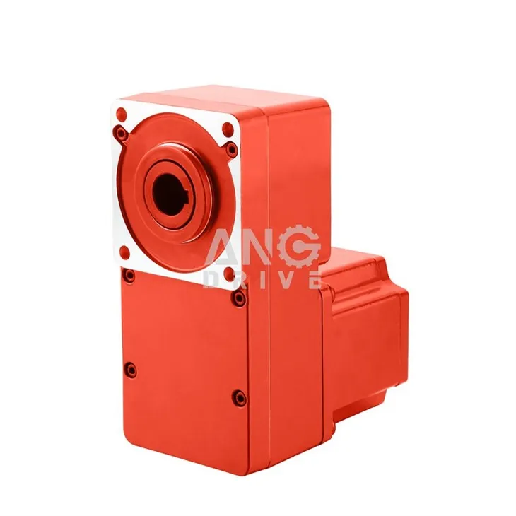 flat type gear motor